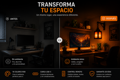 CubixGlow™ | Luz Pixel Decorativa